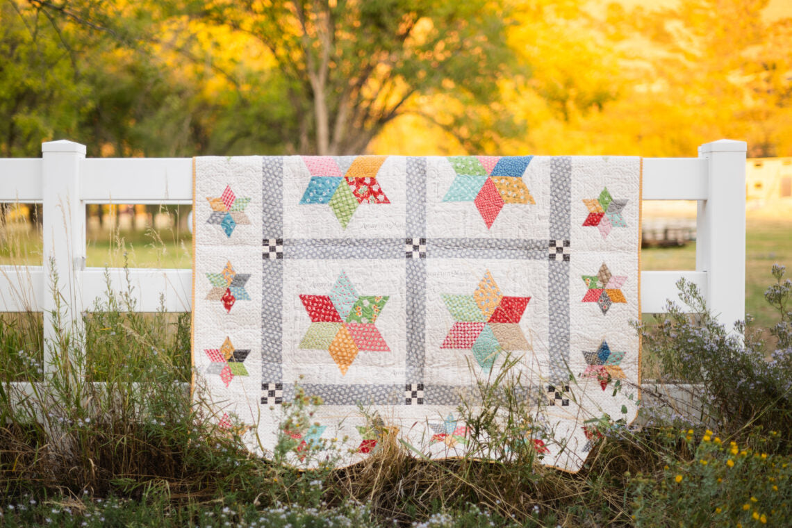 Pattern, Home Town Stars Quilt by Lori Holt