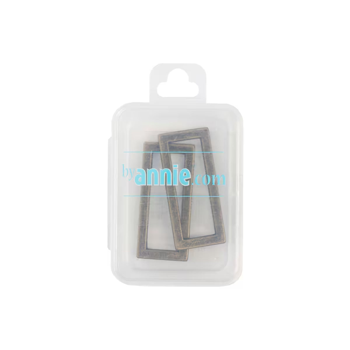 Hardware, Rectangle Ring - 1 ½" - Set of Two