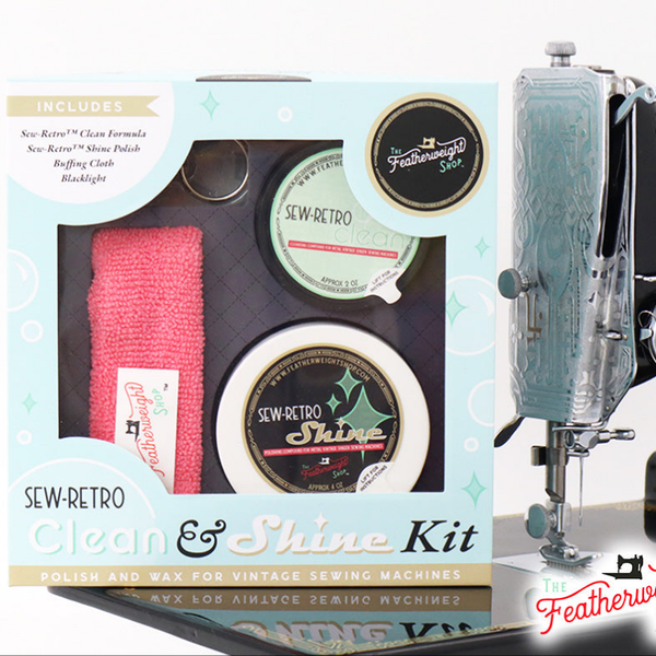 SEW-RETRO Clean & Shine KIT for Vintage Sewing Machine