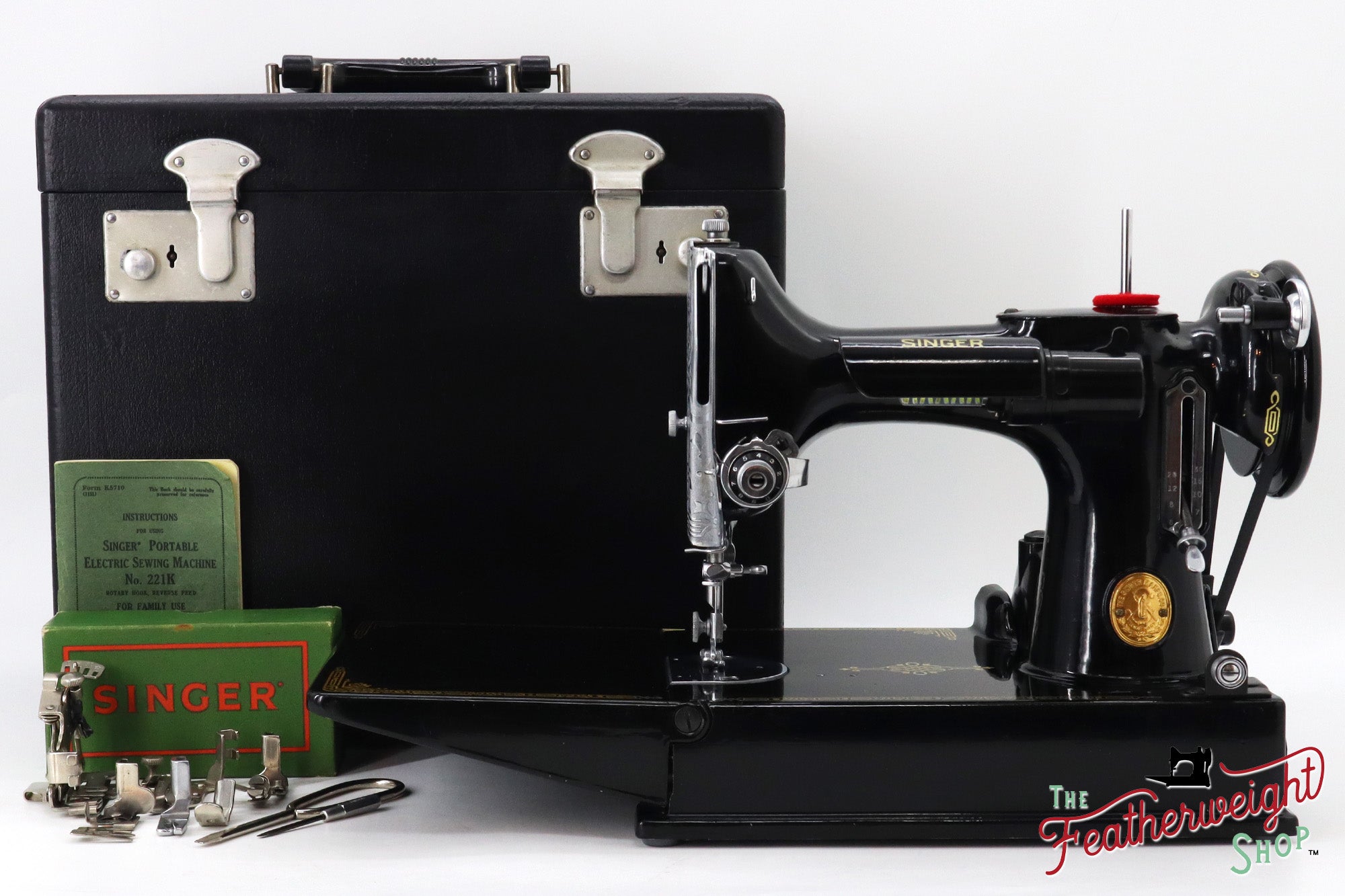 Featherweight 221K Sewing Machine, EG641*** - 1951