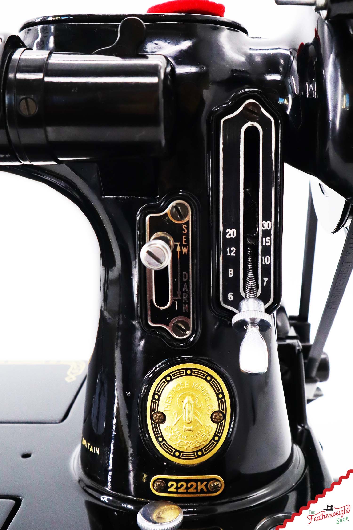 Singer Featherweight 222K Sewing Machine - EL6855**, 1956