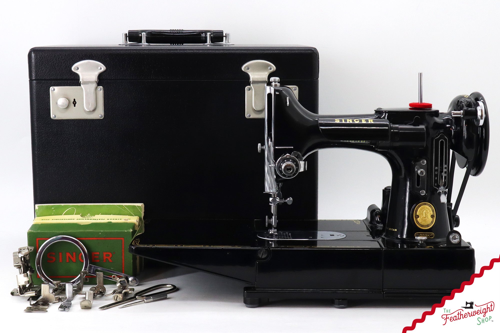 Singer Featherweight 222K Sewing Machine - EJ91108*, 1954