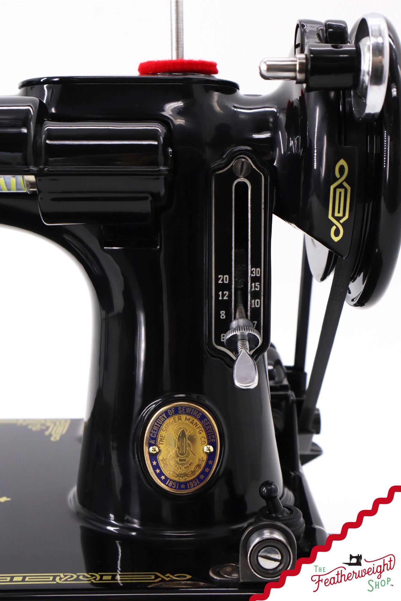 Singer Featherweight 221, Centennial - AJ900*** - Restored Featherweight Shop Edition!