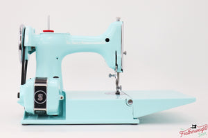 Singer Featherweight 221, AE213*** - Fully Restored in Snowflake Blue