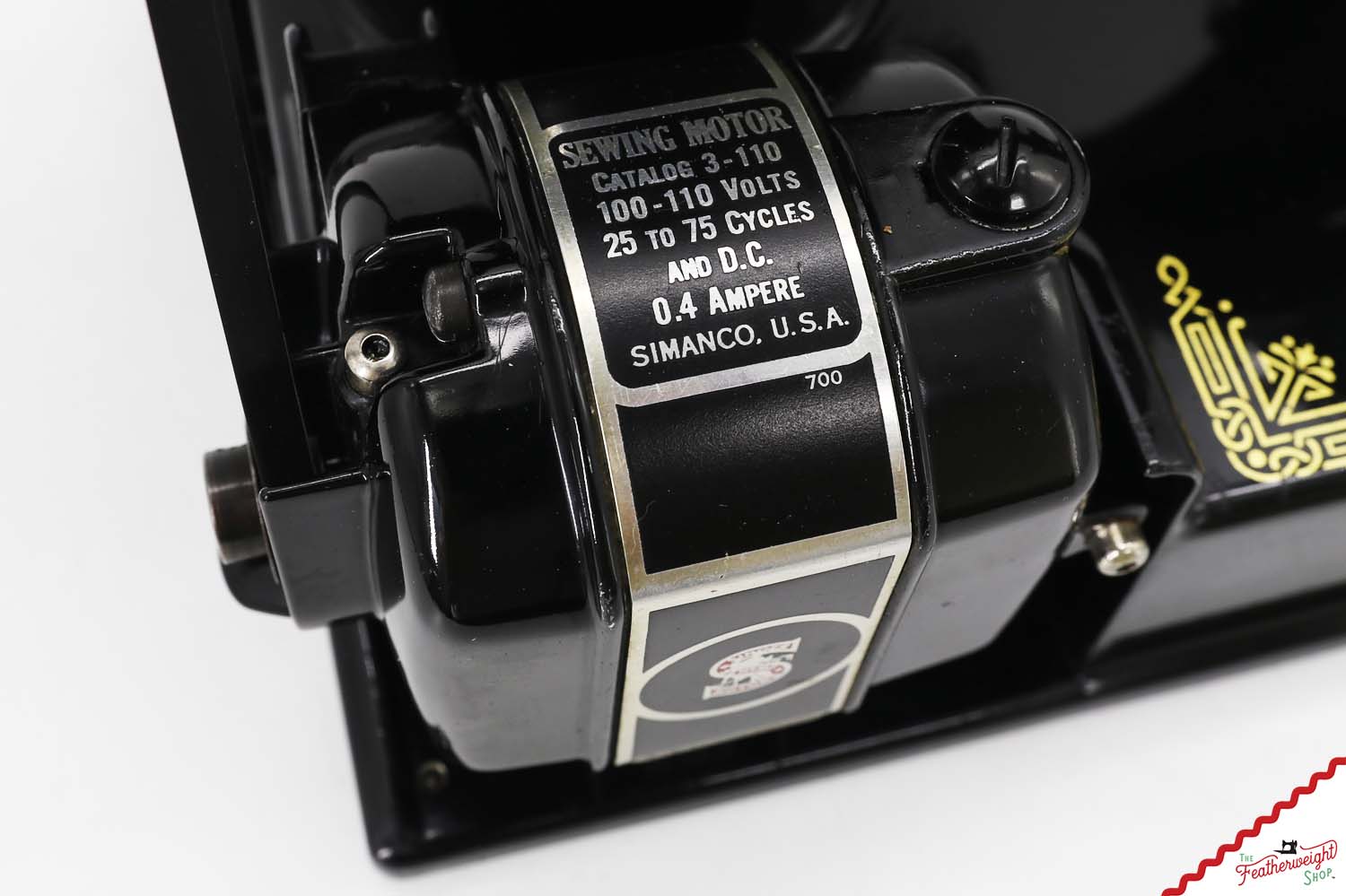 Singer Featherweight 221 Sewing Machine, AF252*** - 1939