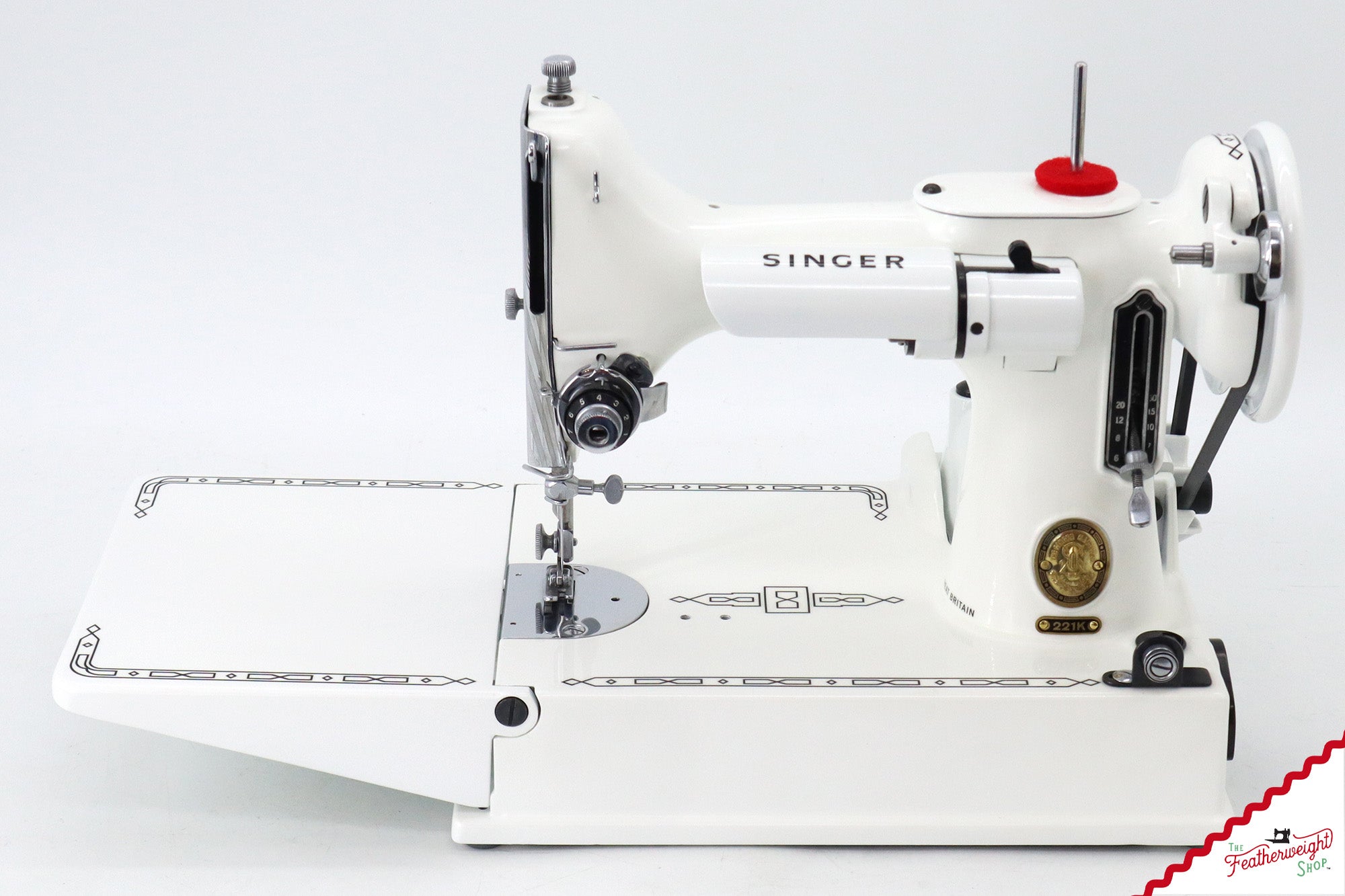 Singer Featherweight 221K - EJ213*** - Fully Restored in White