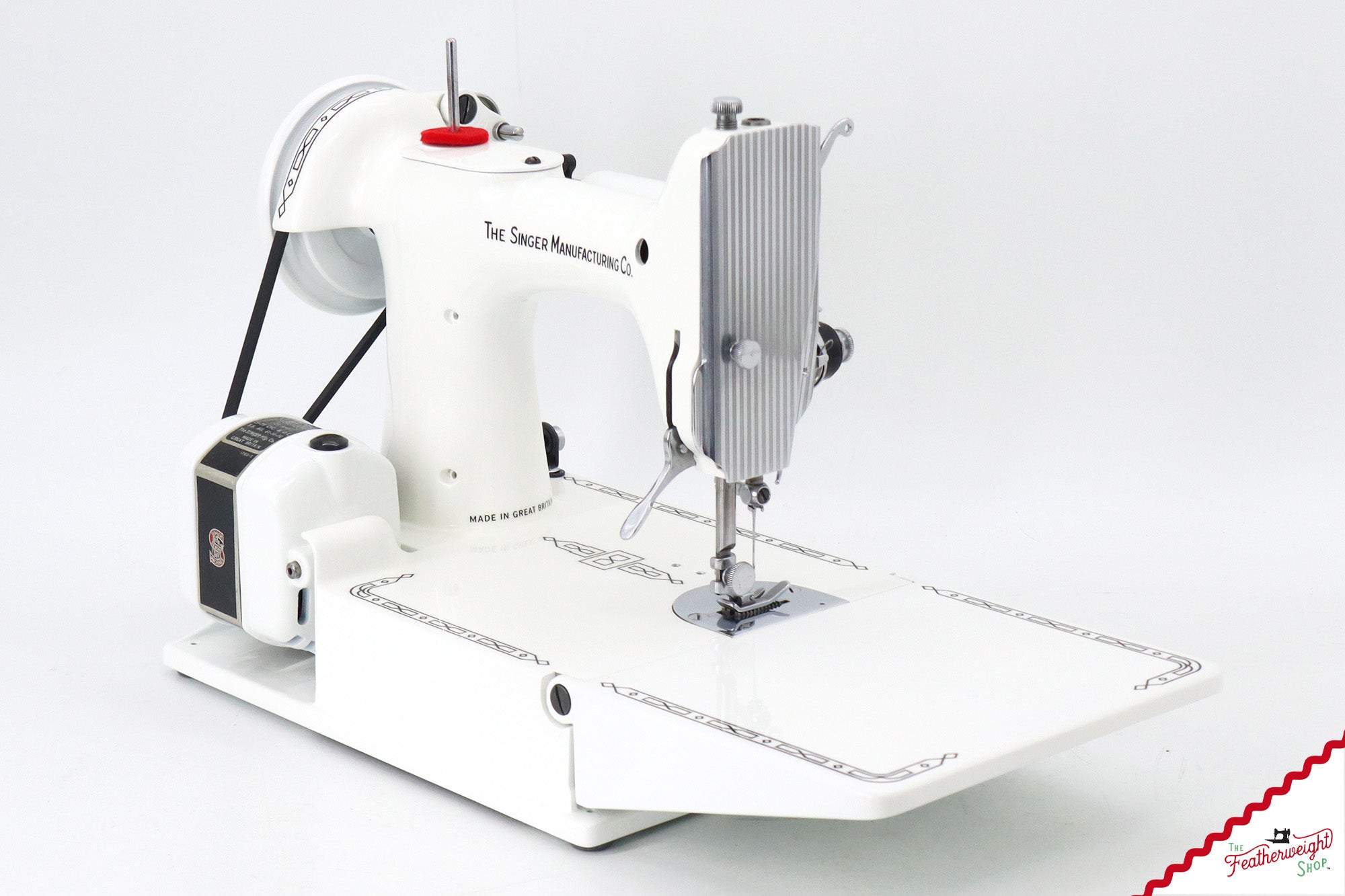 Singer Featherweight 221K - EJ213*** - Fully Restored in White