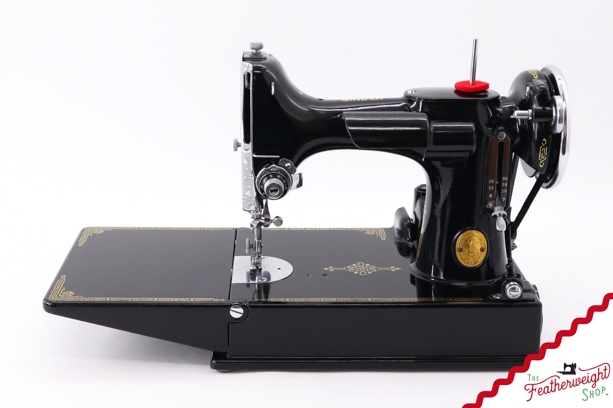 Singer Featherweight Top Decal 221 Sewing Machine, AF3859** - SCARCE
