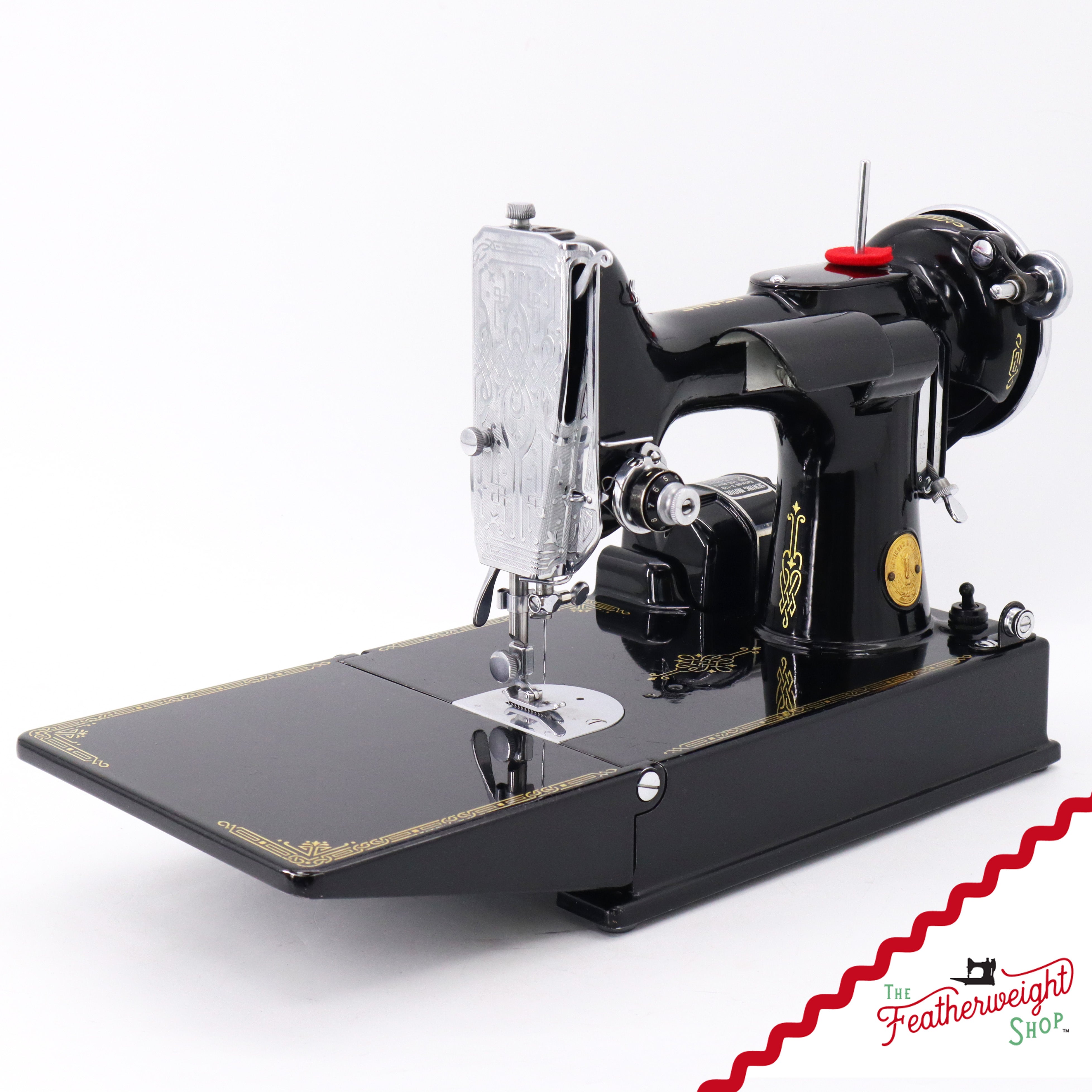 Singer Featherweight Top Decal 221 Sewing Machine, AF3859** - SCARCE