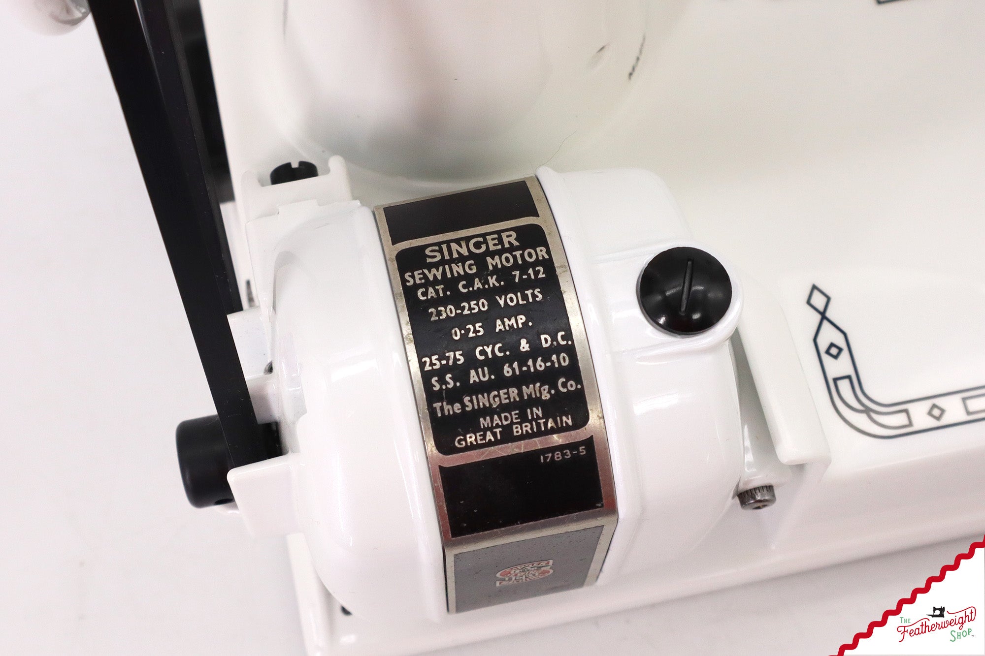 Singer Featherweight 221K - EJ213*** - Fully Restored in White