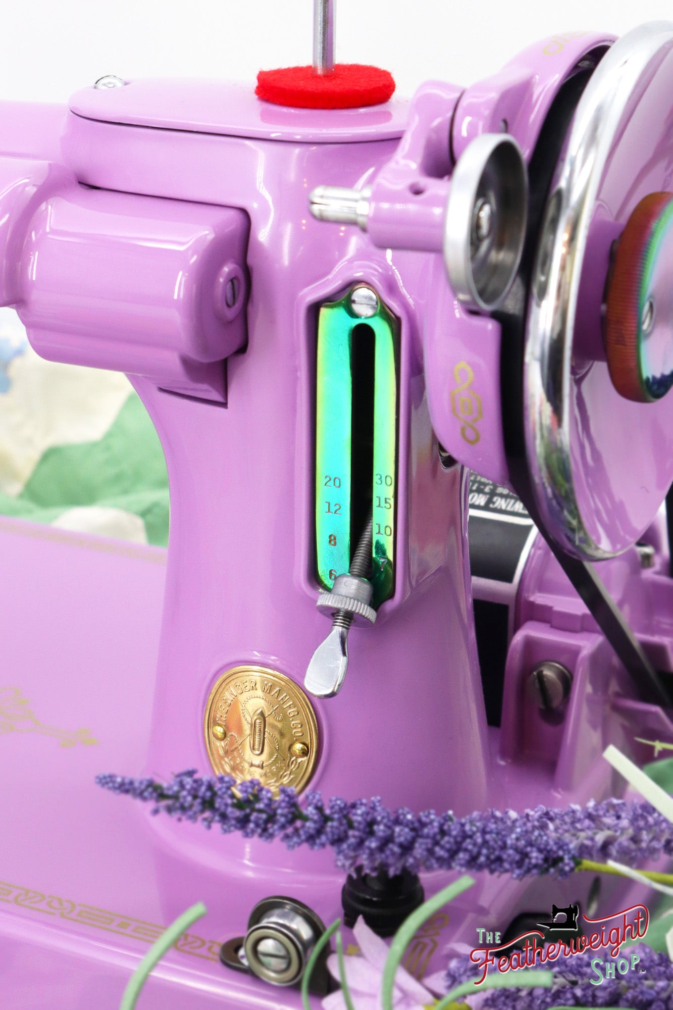 Singer Featherweight 221, AE301*** - Fully Restored in Lilac