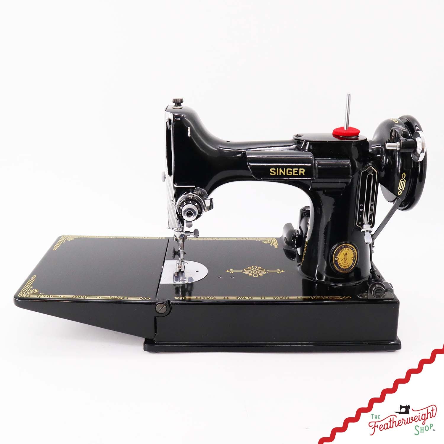 Singer Featherweight 221 Sewing Machine, Centennial: AK594***