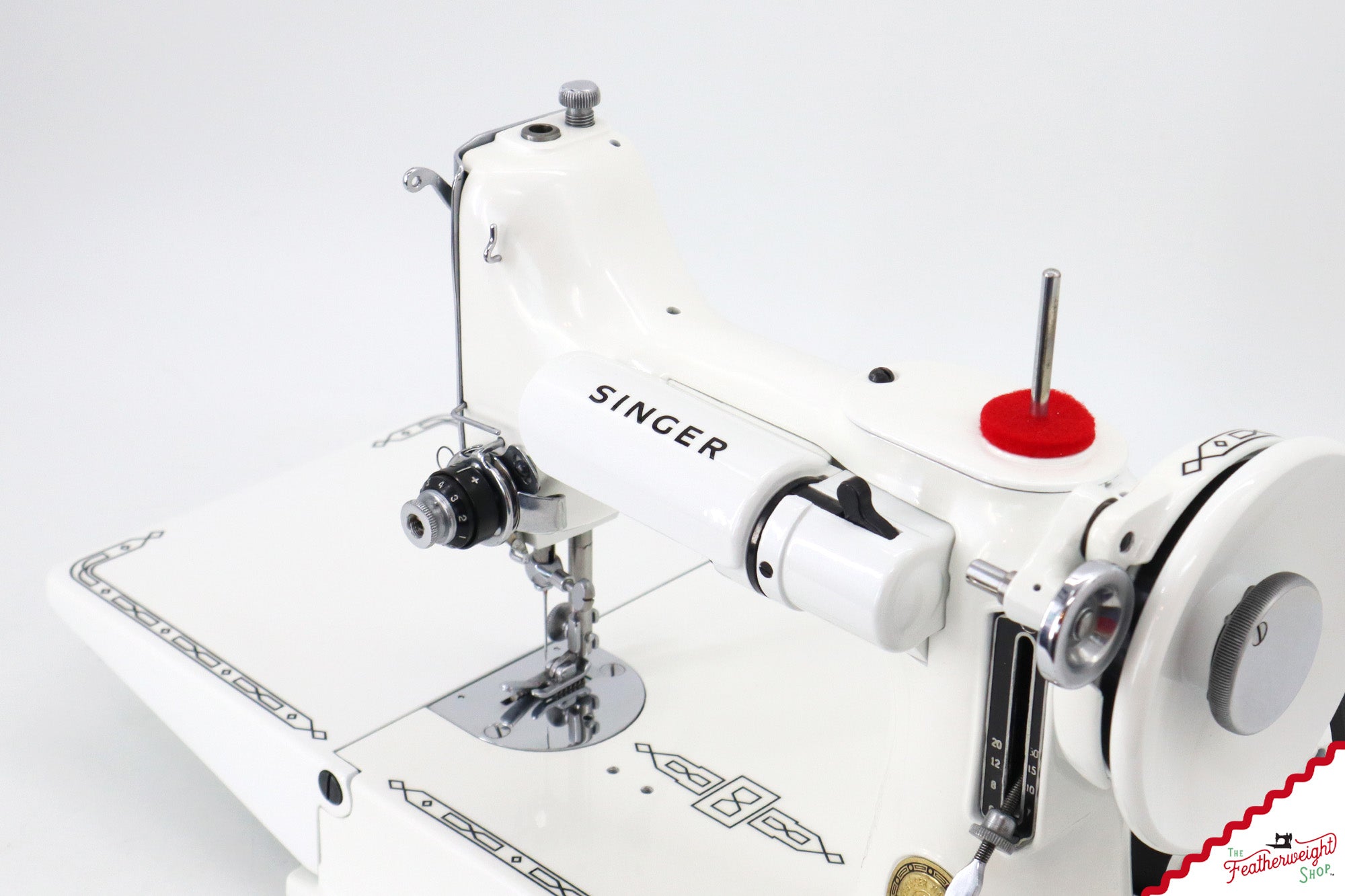 Singer Featherweight 221K - EJ213*** - Fully Restored in White