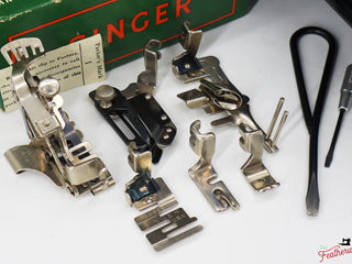 Load image into Gallery viewer, Singer Featherweight 221 Sewing Machine, AL007*** - 1952