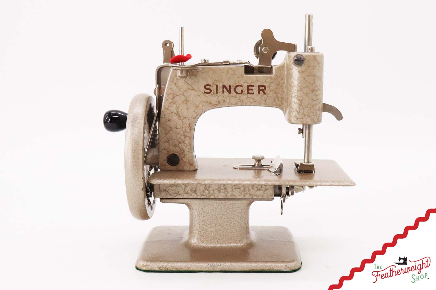 Singer Sewhandy Model 20 - Hammered Wispy Mauve - RARE, Complete Set - Holiday Faire 2025