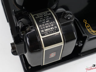Load image into Gallery viewer, Singer Featherweight 221 Sewing Machine, AM174*** - 1955