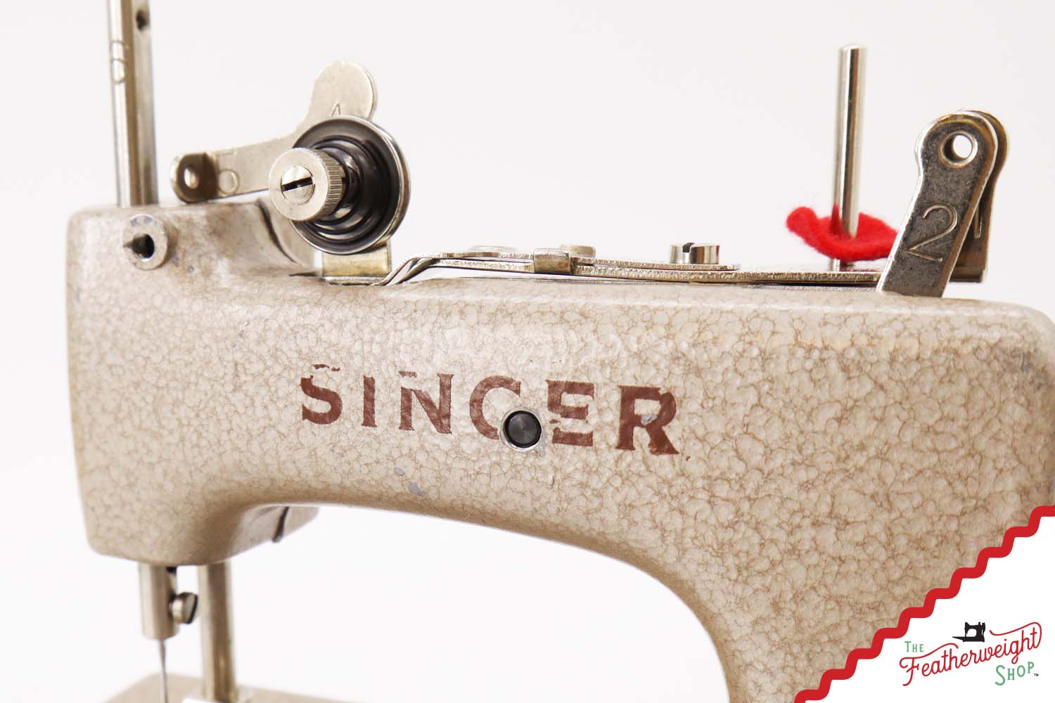 Singer Sewhandy Model 20 - Hammered Wispy Mauve - RARE, Complete Set - Holiday Faire 2025