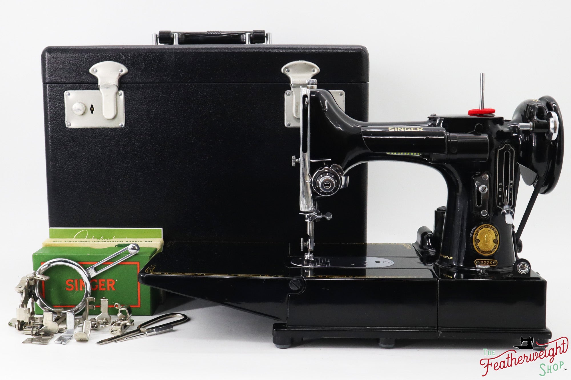 Singer Featherweight 222K Sewing Machine - EJ6166**, 1954