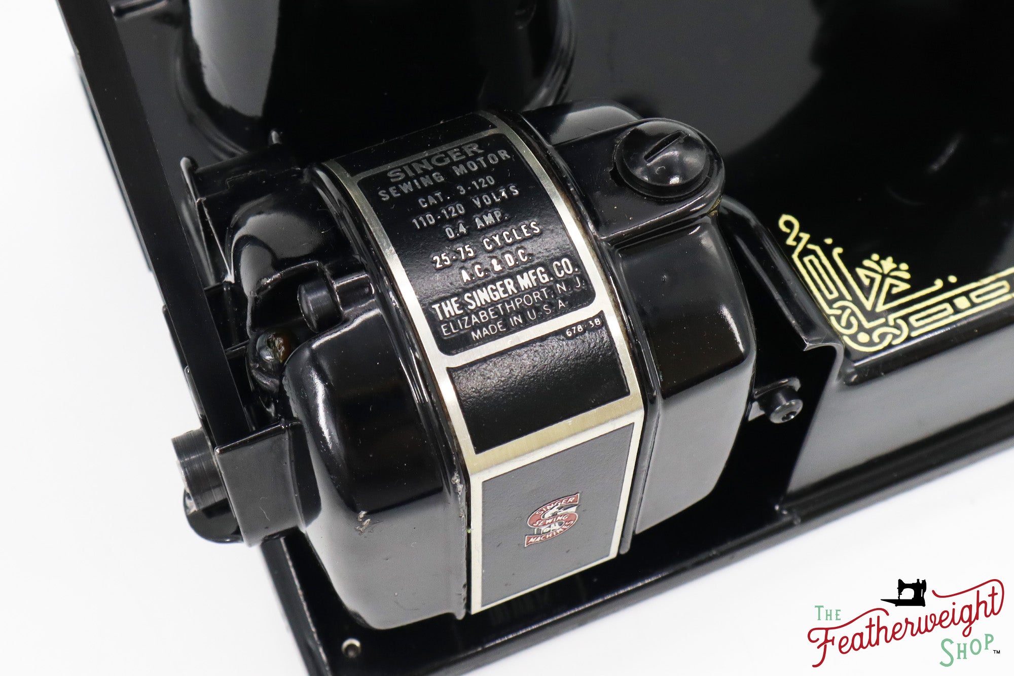 Singer Featherweight 221 Sewing Machine, AJ137*** - 1949