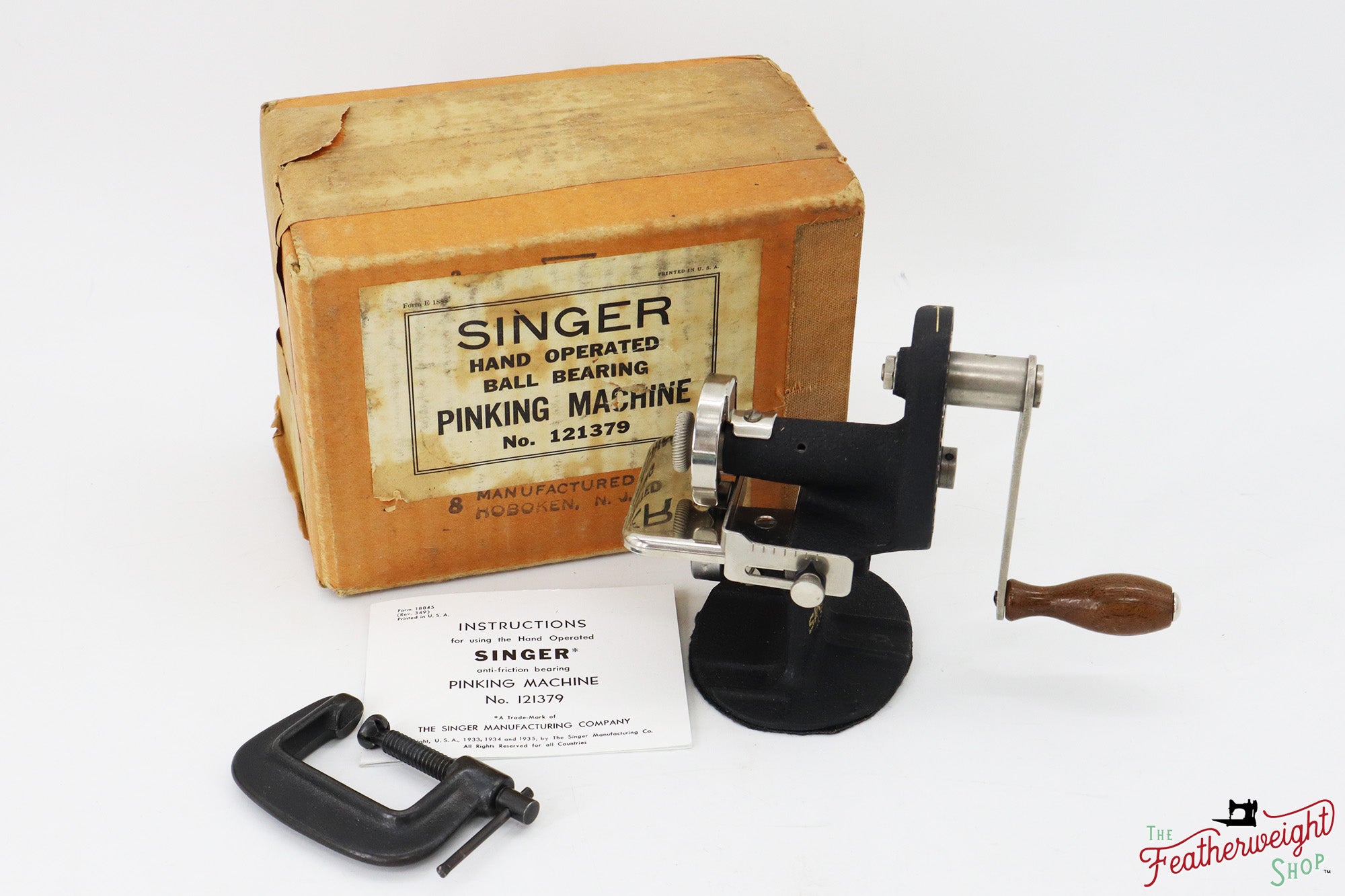 Hand Crank Pinker, Singer (Vintage Original)