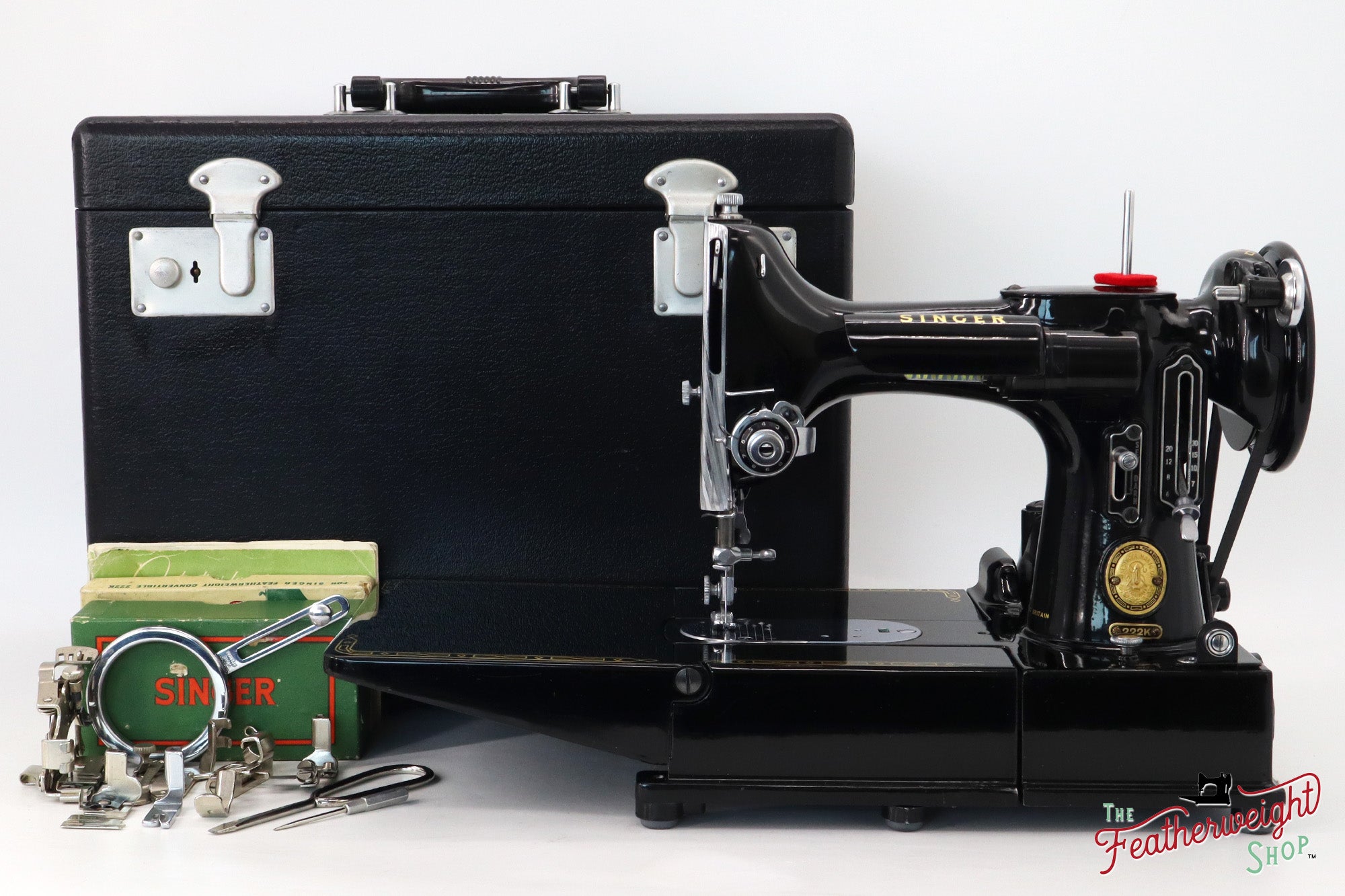 Singer Featherweight 222K Sewing Machine - EL17718*, 1956