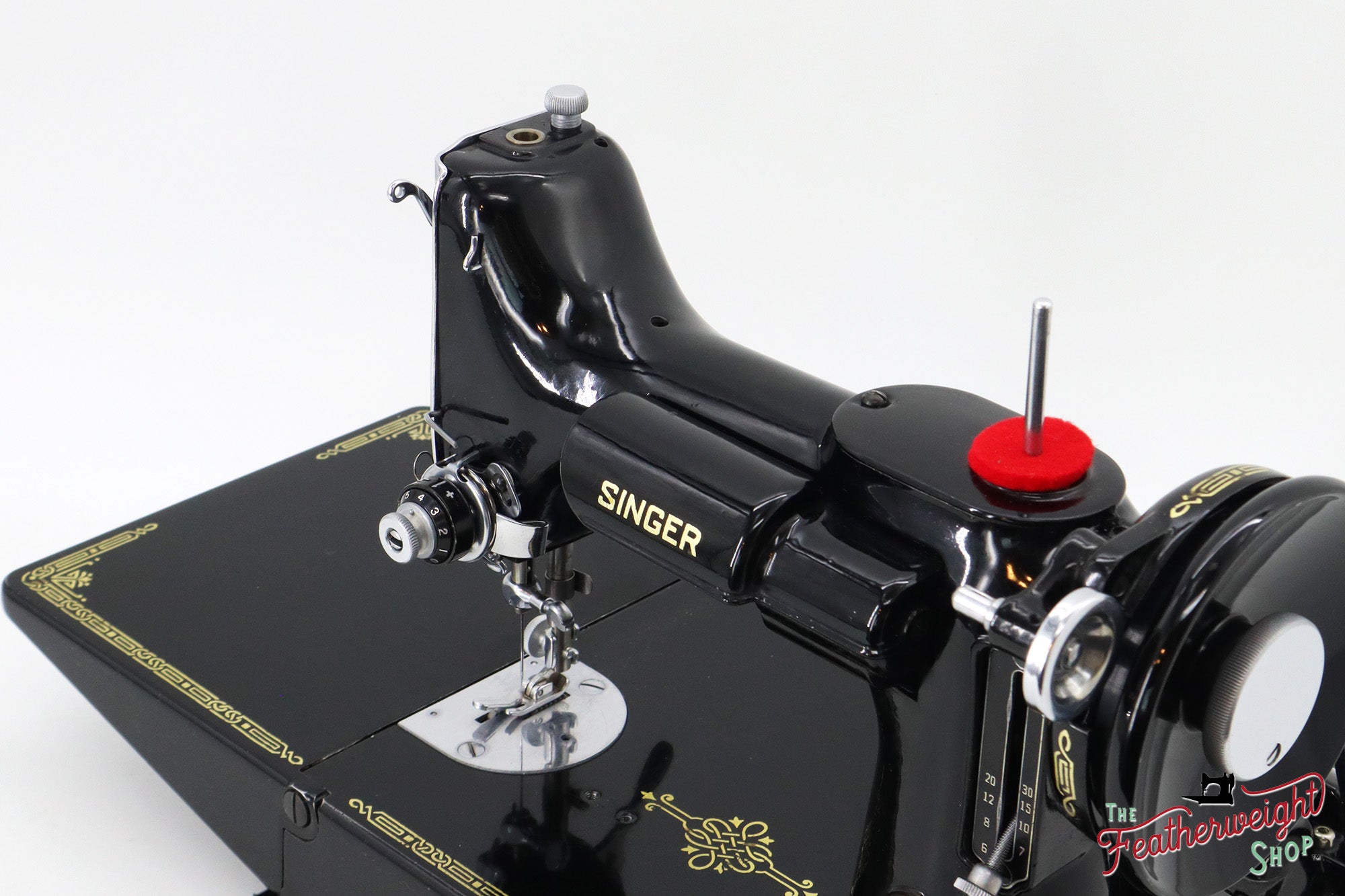 Singer Featherweight 221 Sewing Machine, AH576*** - 1948