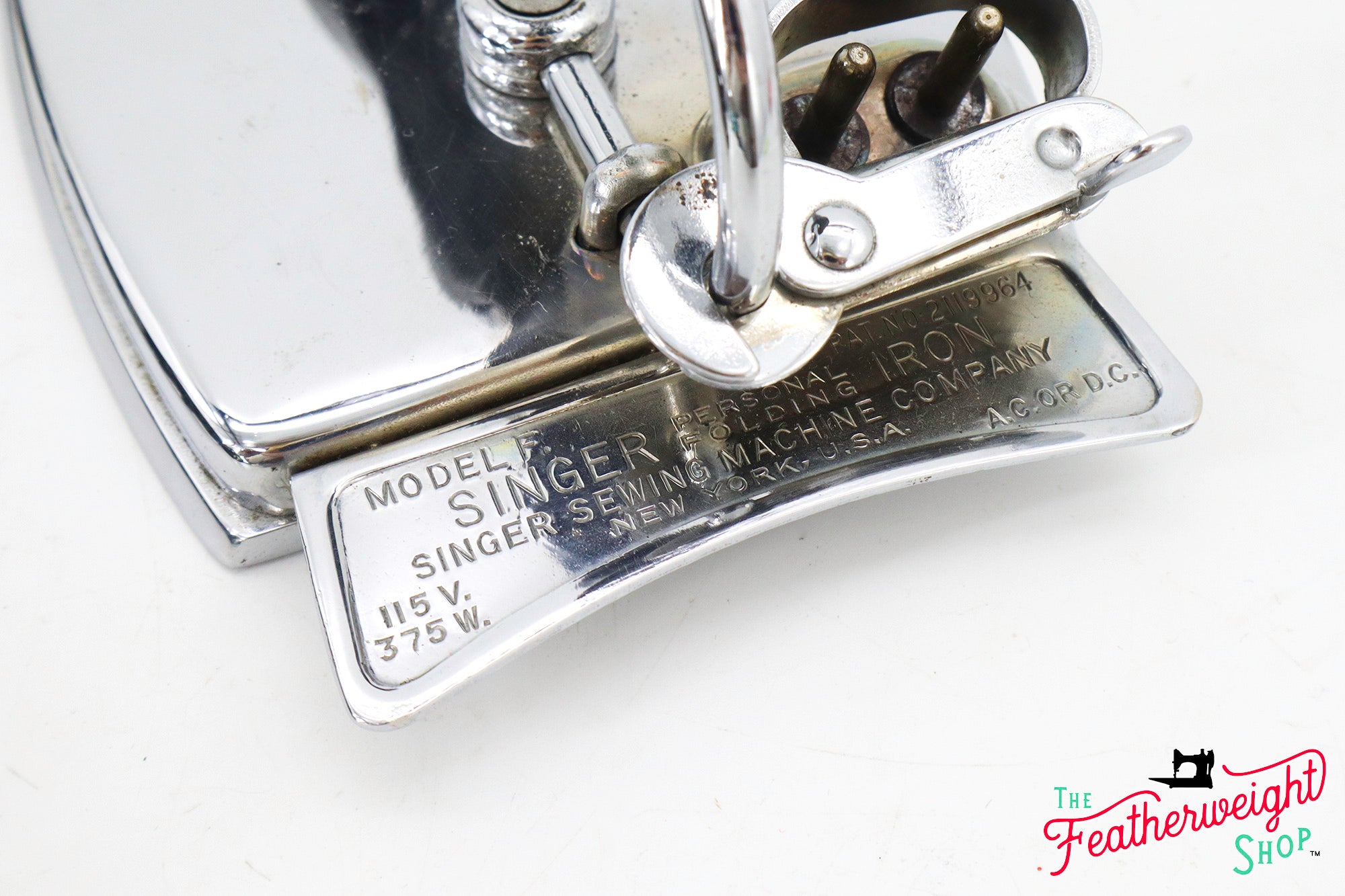 Iron, Folding - Singer (Vintage Original)