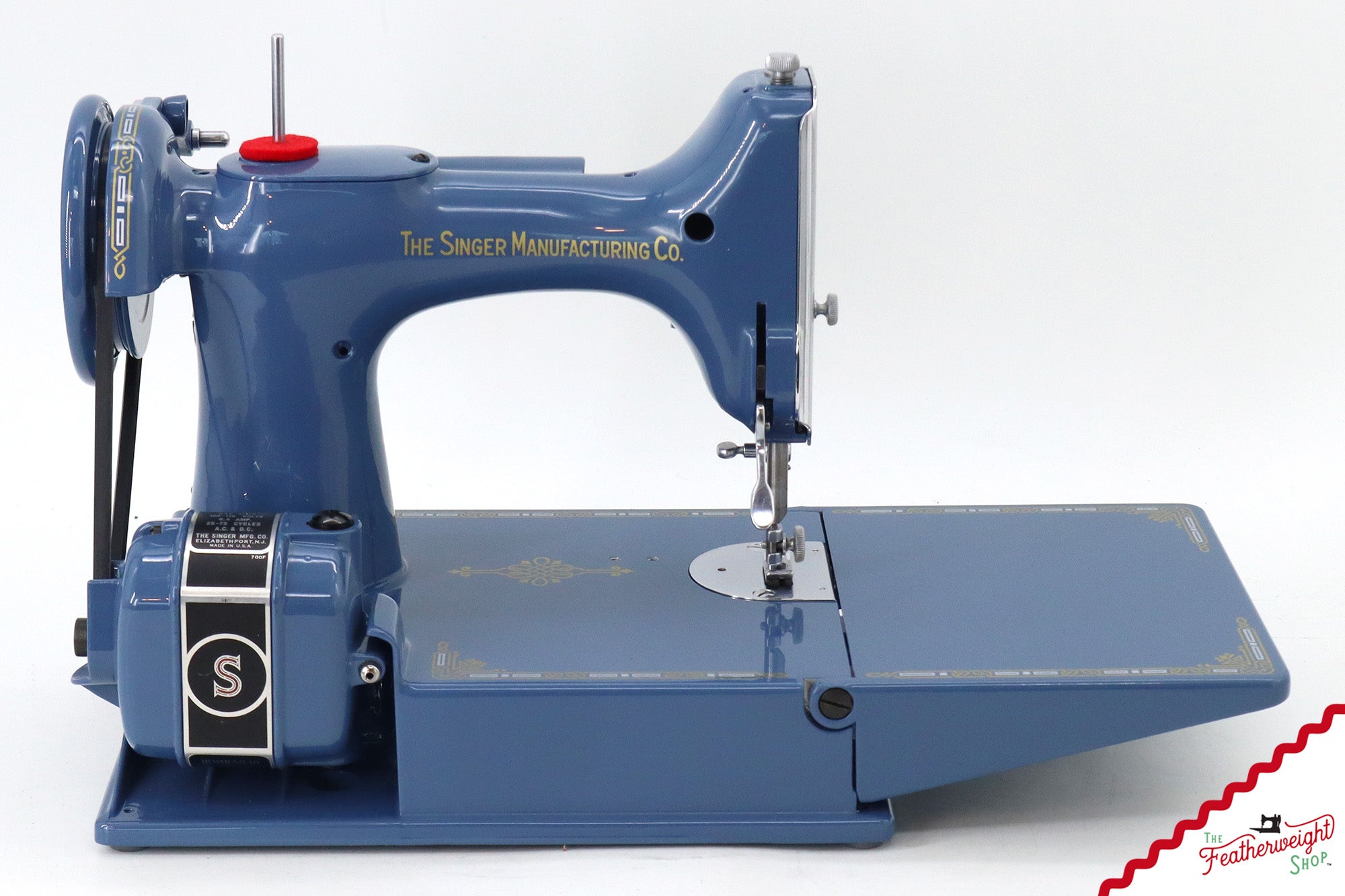 Singer Featherweight 221, AH644*** - Fully Restored in Denim