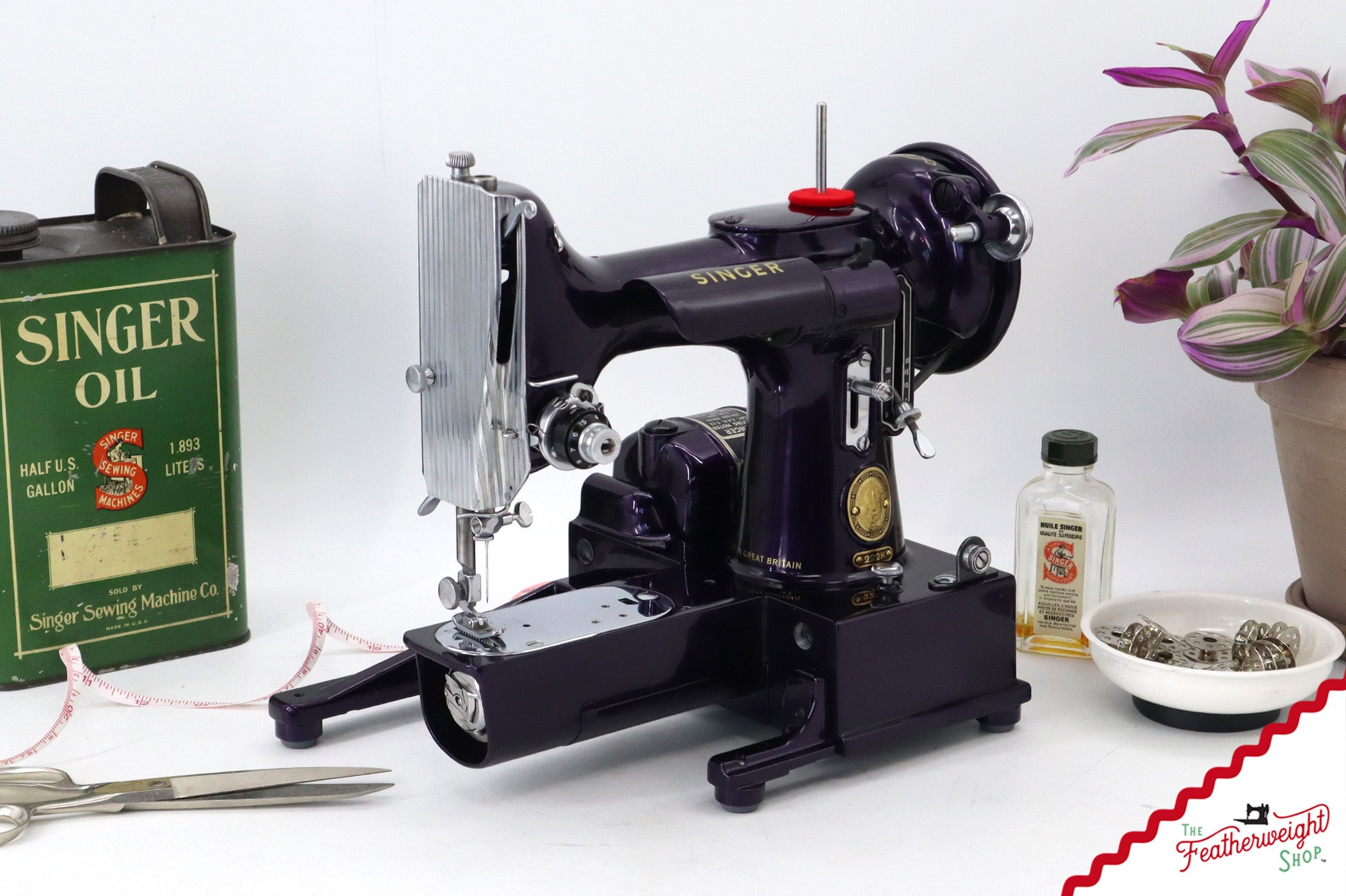 Singer Featherweight 222K Sewing Machine For Sale – The