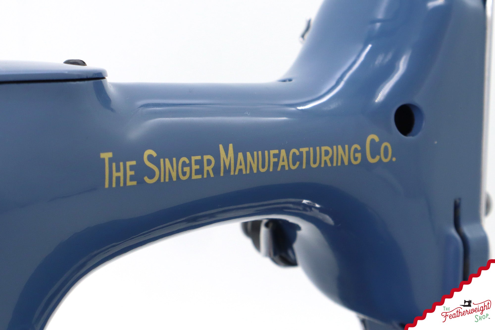 Singer Featherweight 221, AH644*** - Fully Restored in Denim