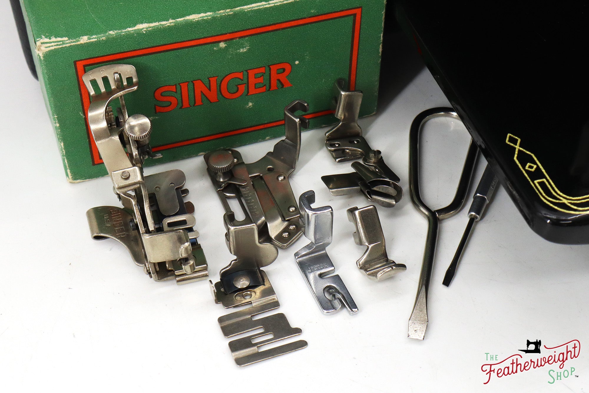 Singer Featherweight 221K Sewing Machine, 1955 - EK9877**