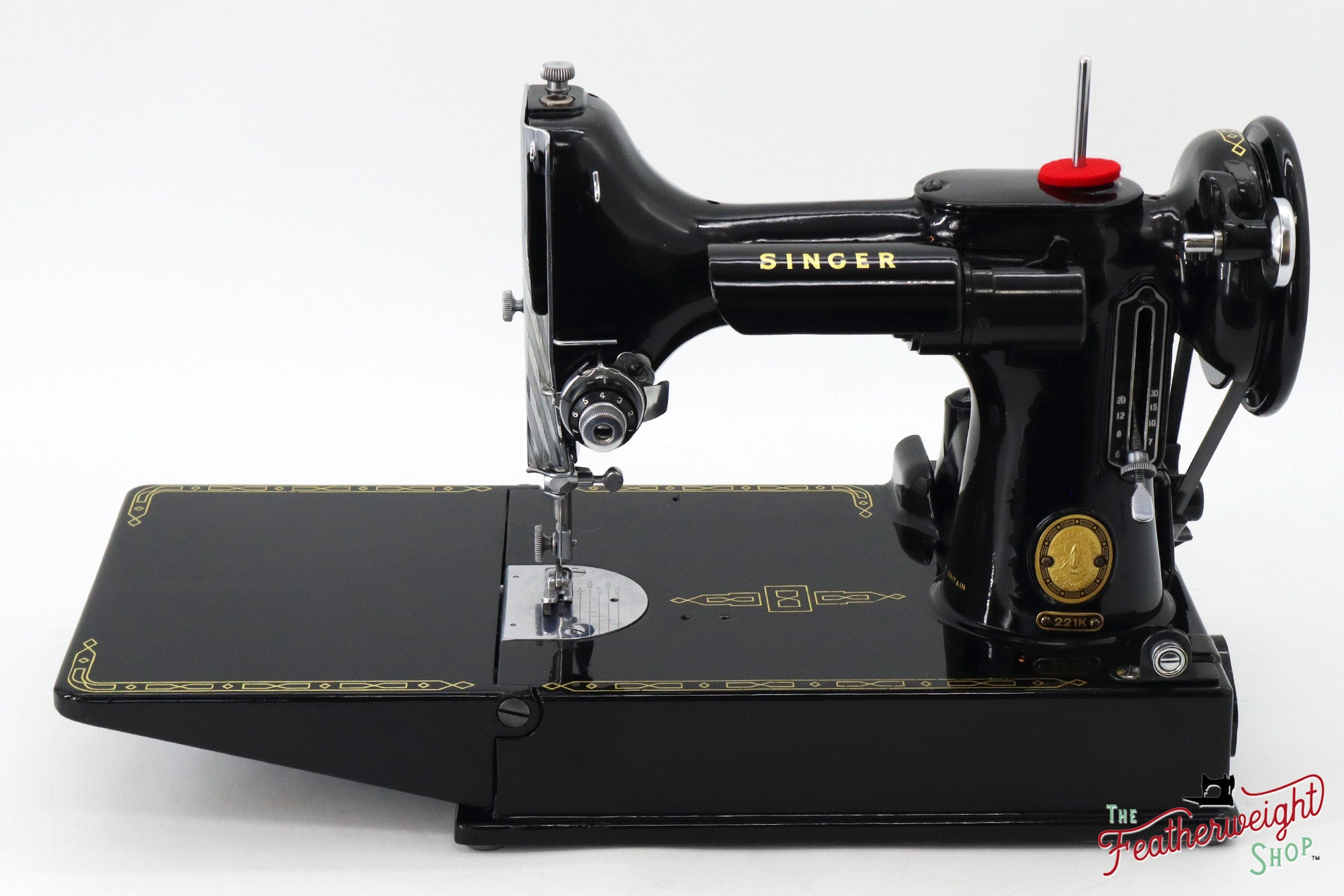 Singer Featherweight 221K Sewing Machine, 1955 - EK9877**