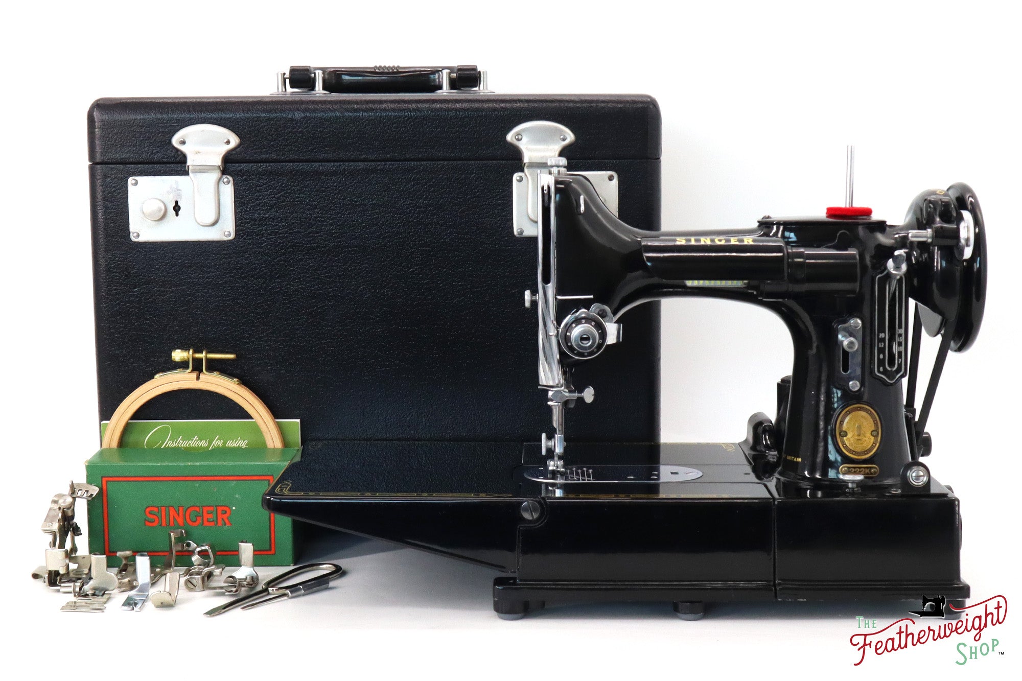 Singer Featherweight 222K Sewing Machine - EJ6230**, 1954