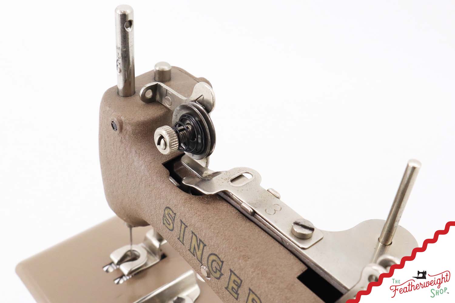 Singer Sewhandy Model 20 - Wrinkle / Warm Taupe, Complete Set! April 2026