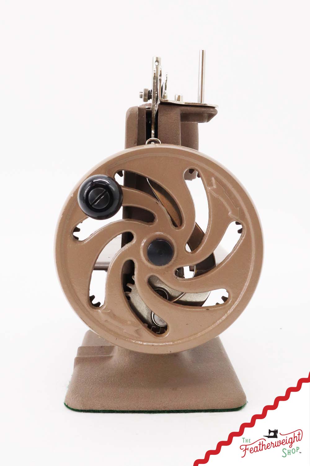 Singer Sewhandy Model 20, Warm Taupe - Made in U.S.A. Decal - Holiday Faire 2025