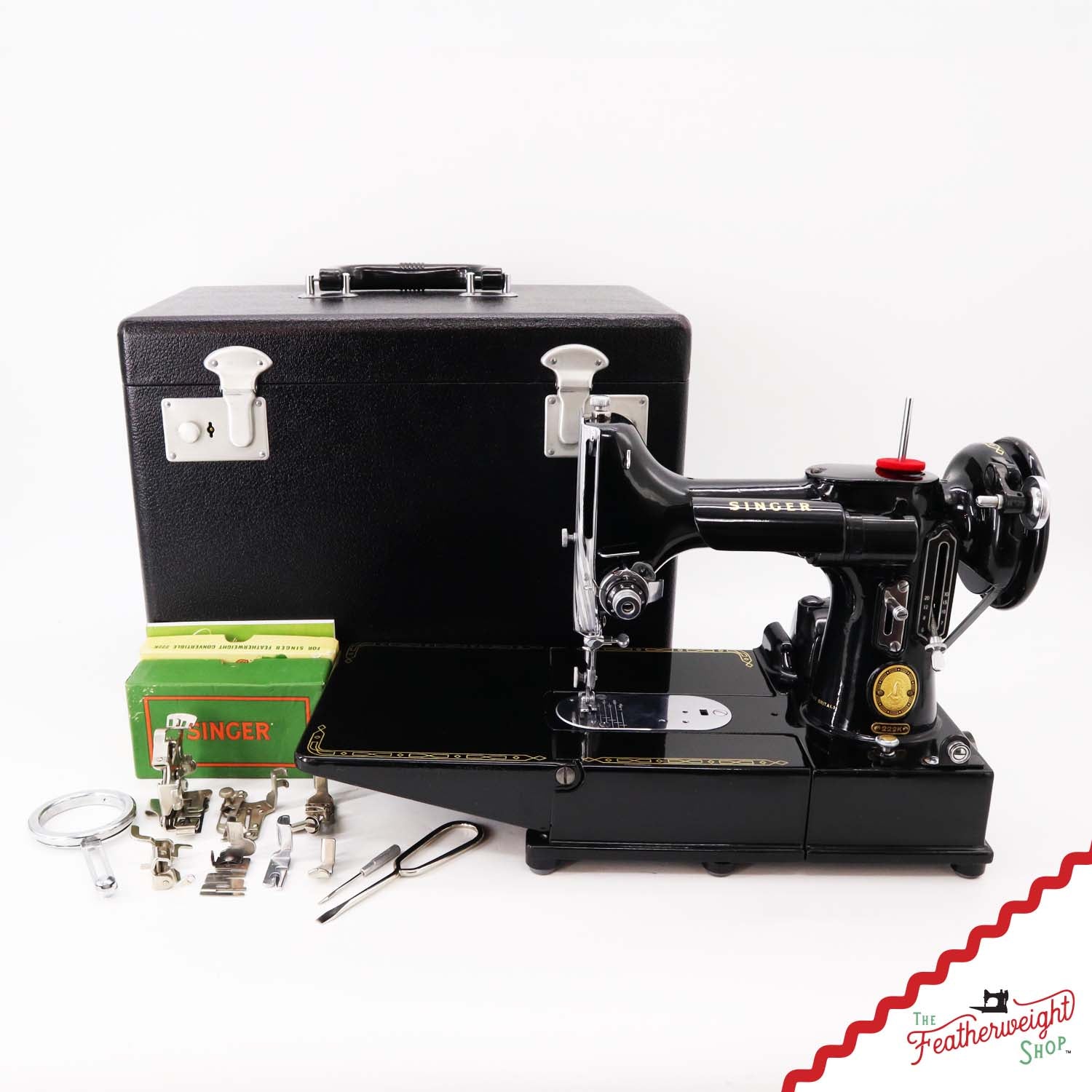 Singer Featherweight 222K Sewing Machine - EK3256**, 1955