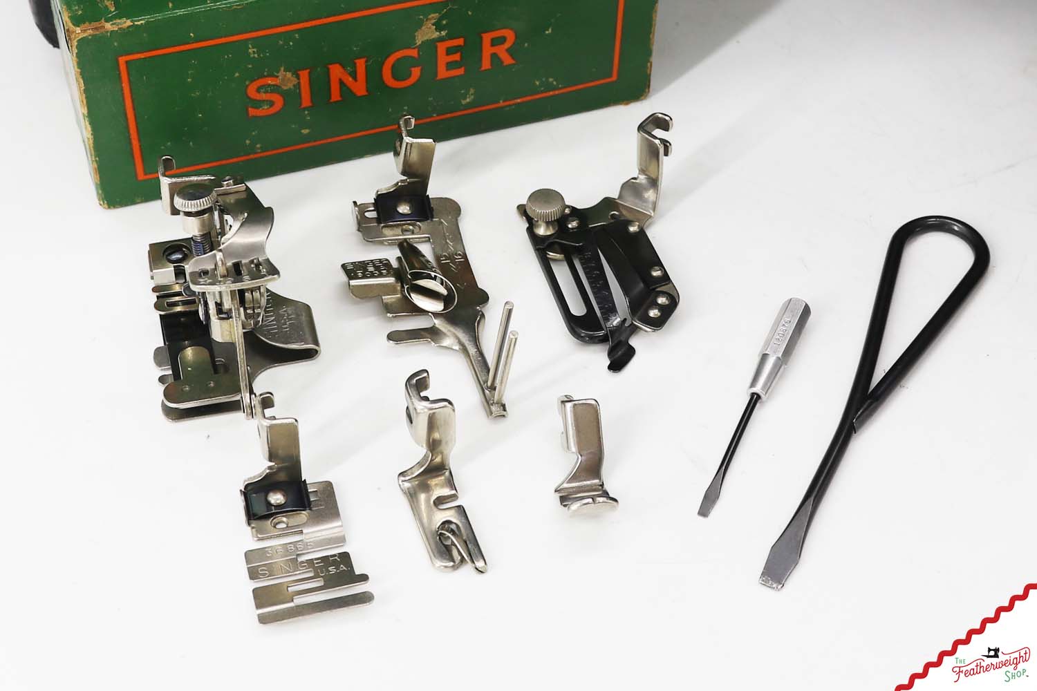 Singer Featherweight 221 Sewing Machine, AM697*** - 1957