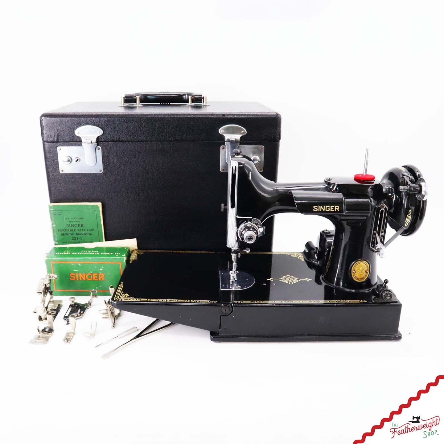 Singer Featherweight 221 Sewing Machine, AK769*** - 1952