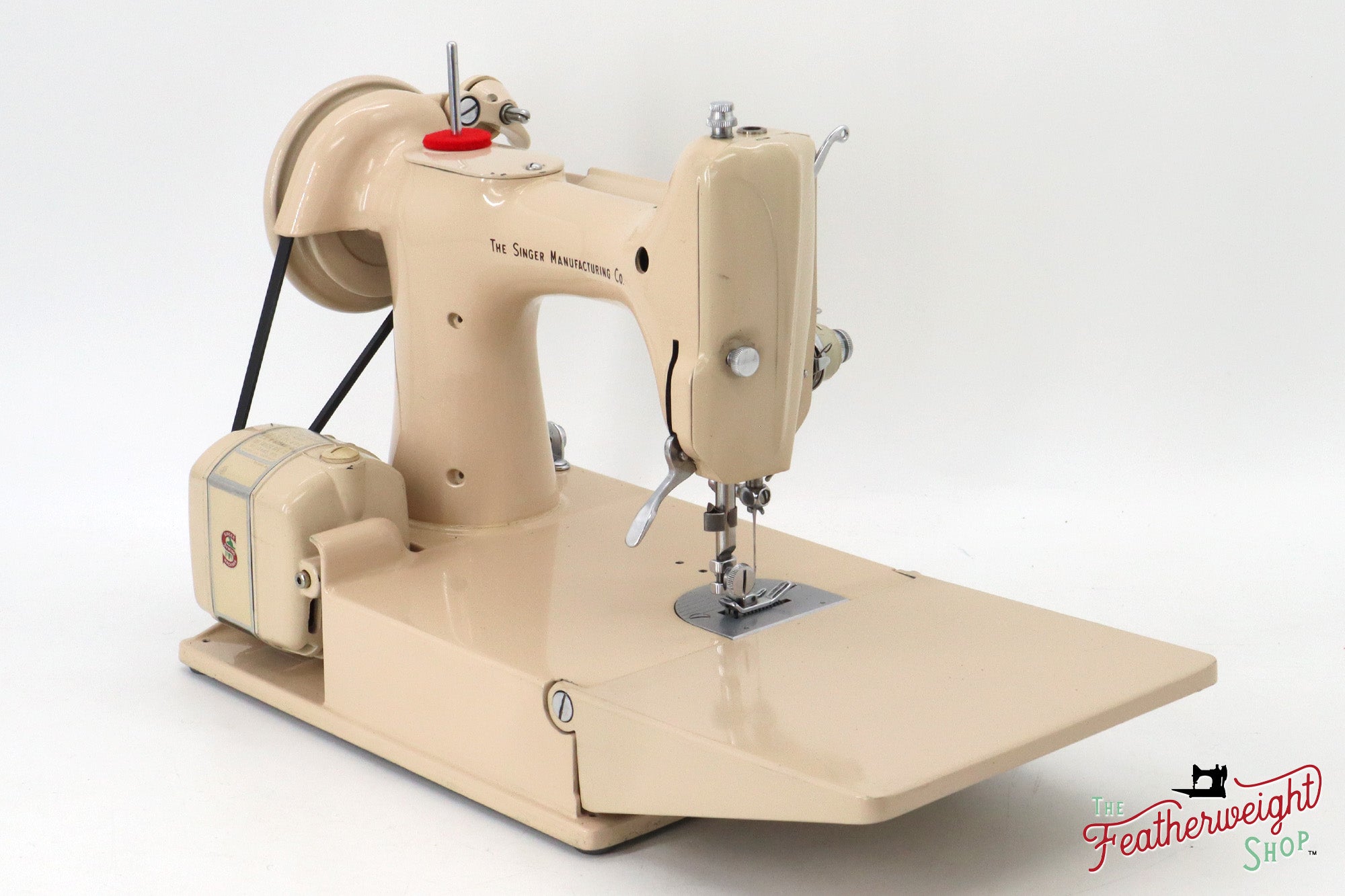 Singer Featherweight 221J Sewing Machine, Tan - JE1598**