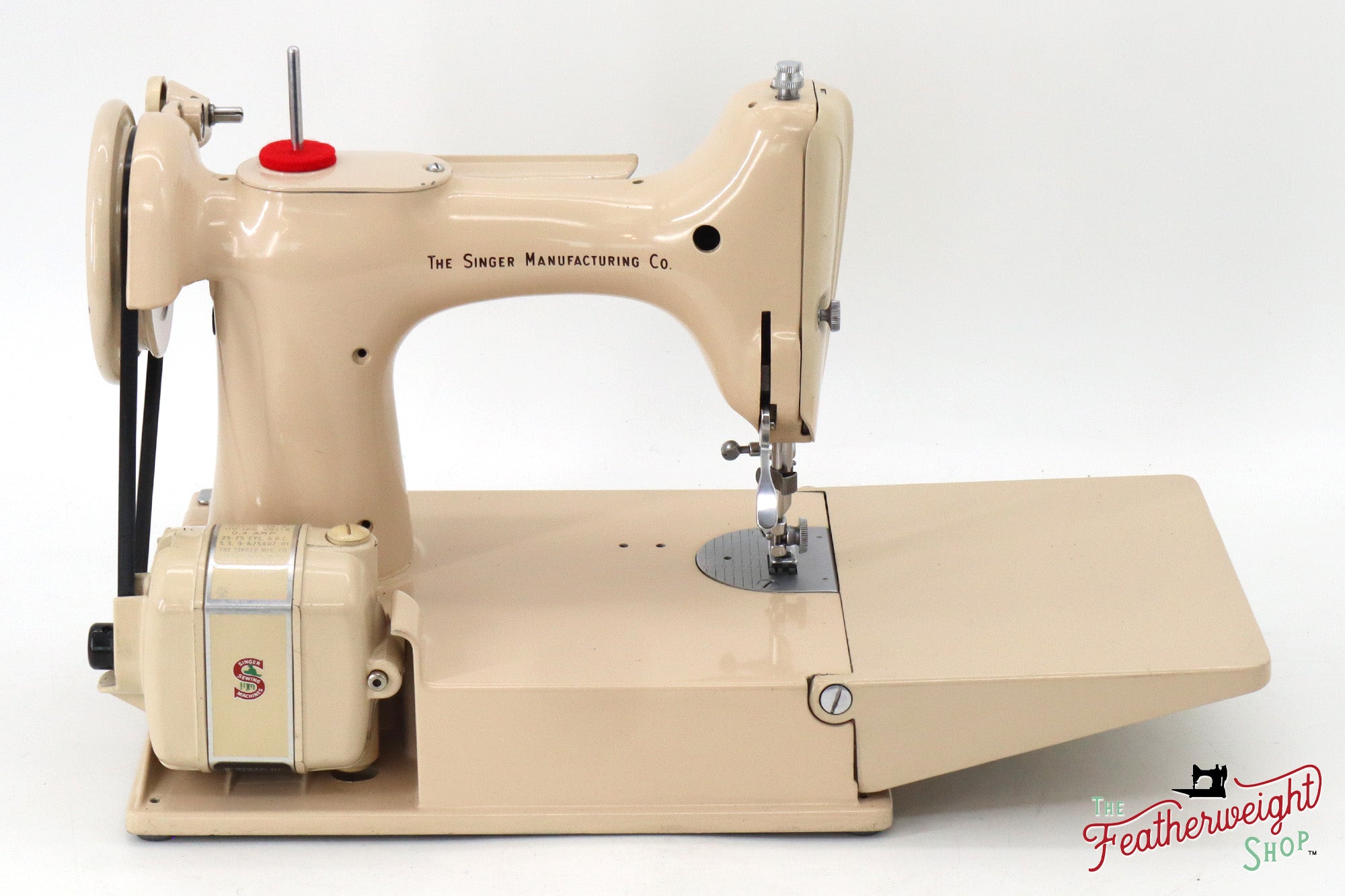 Singer Featherweight 221J Sewing Machine, Tan - JE1598**