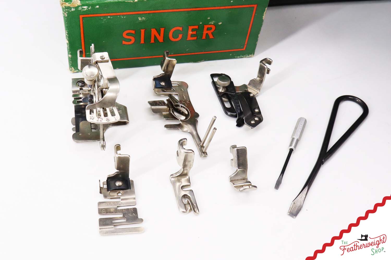 Singer Featherweight 221 Sewing Machine, AJ647** - 1950
