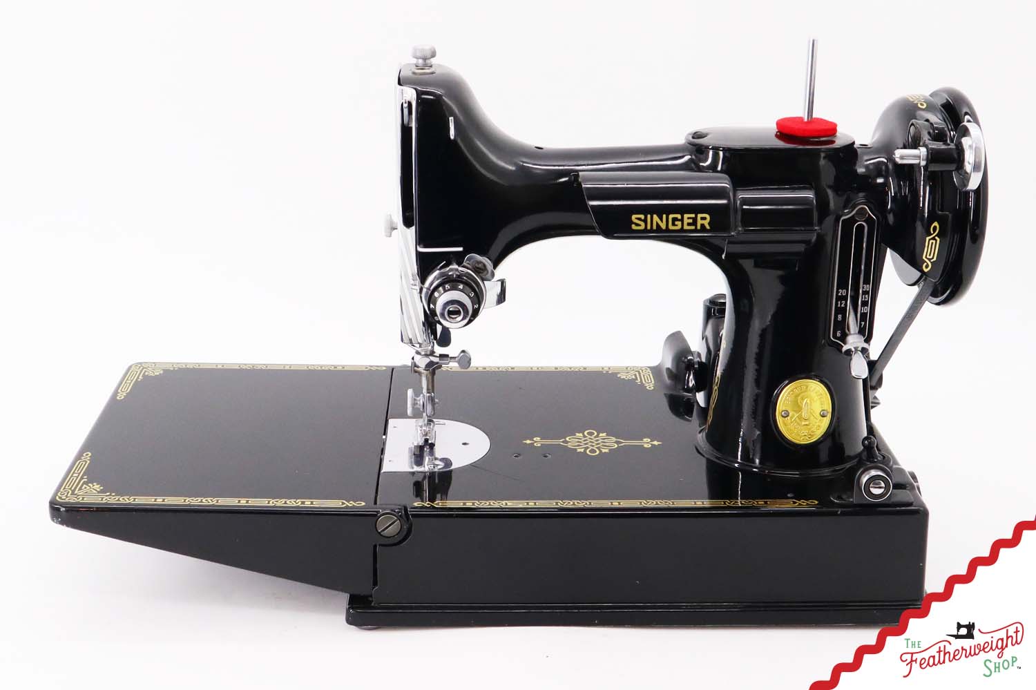 Singer Featherweight 221 Sewing Machine, AJ647** - 1950