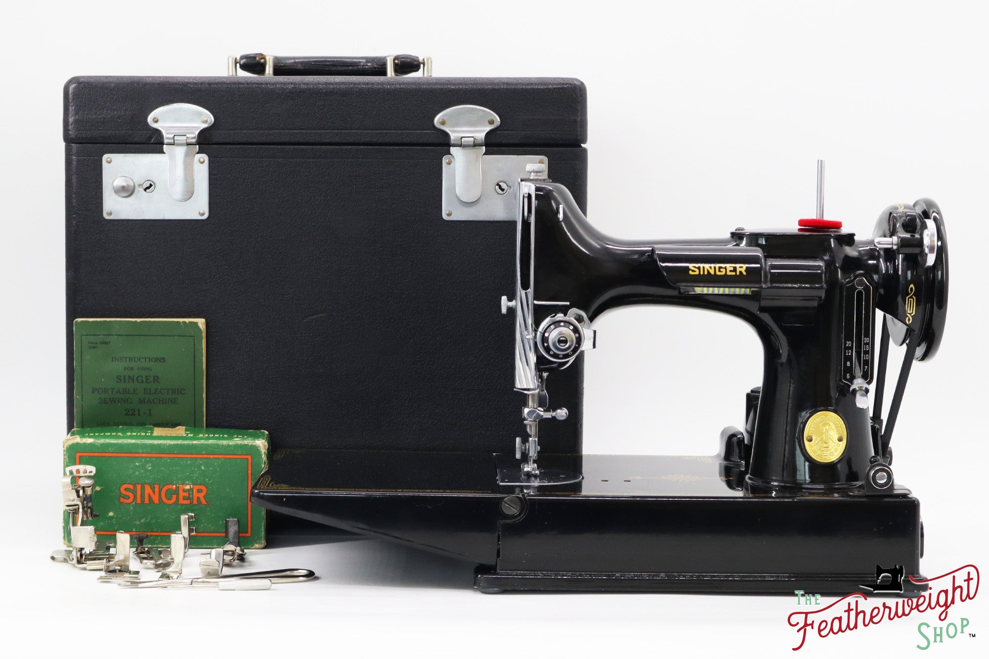 Singer Featherweight 221 Sewing Machine, AH564*** - 1948