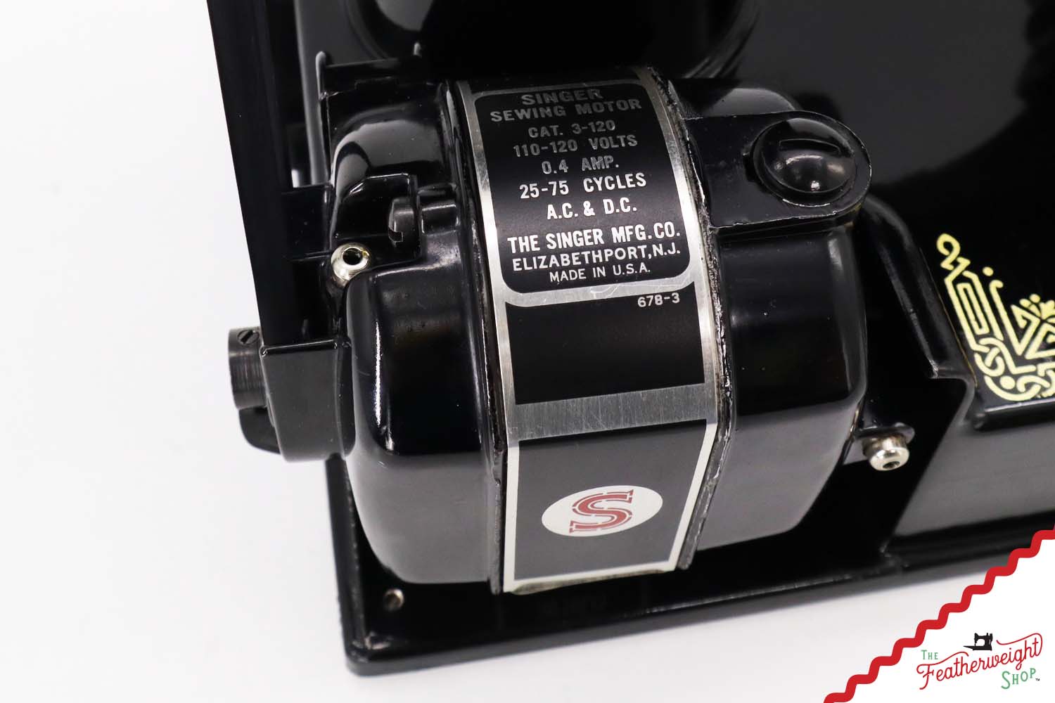 Singer Featherweight 221 Sewing Machine, AJ647** - 1950