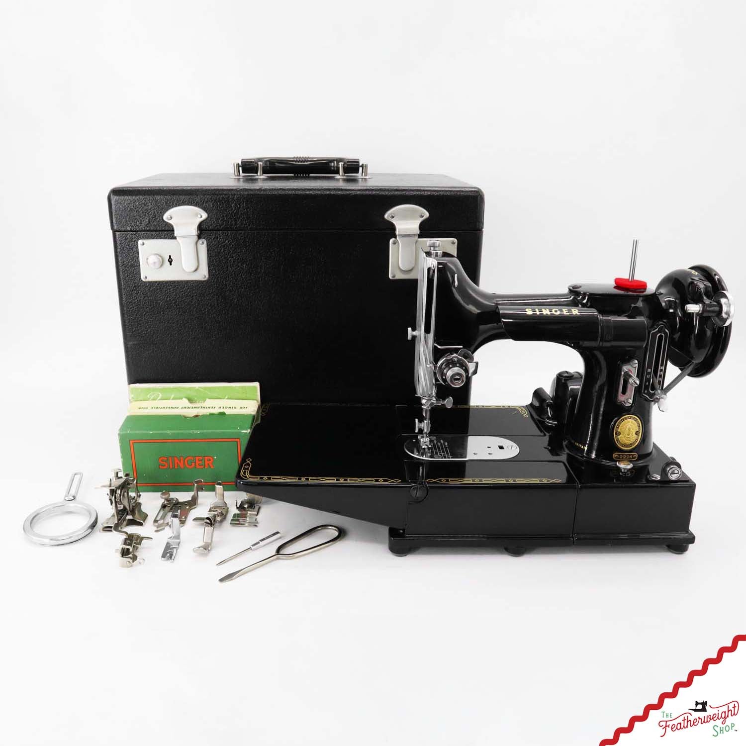 Singer Featherweight 222K Sewing Machine - EJ9122**, 1954