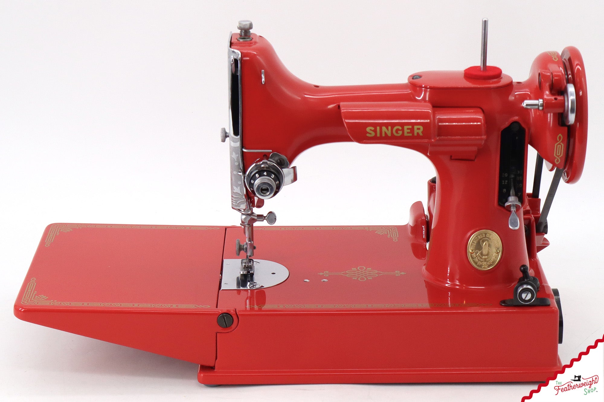 Singer Featherweight 221 AG540*** - Fully Restored in Liberty Red