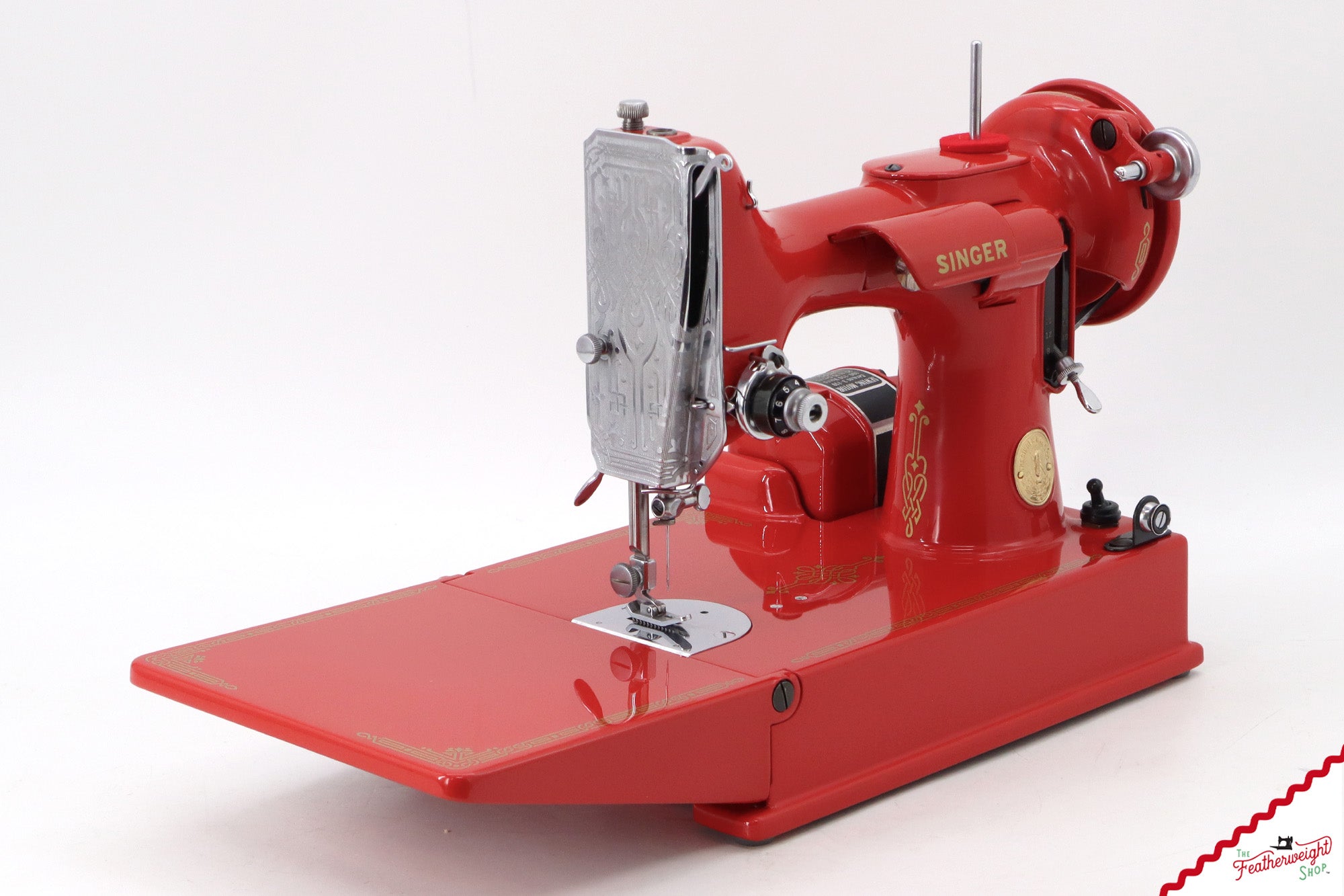Singer Featherweight 221 AG540*** - Fully Restored in Liberty Red – The ...
