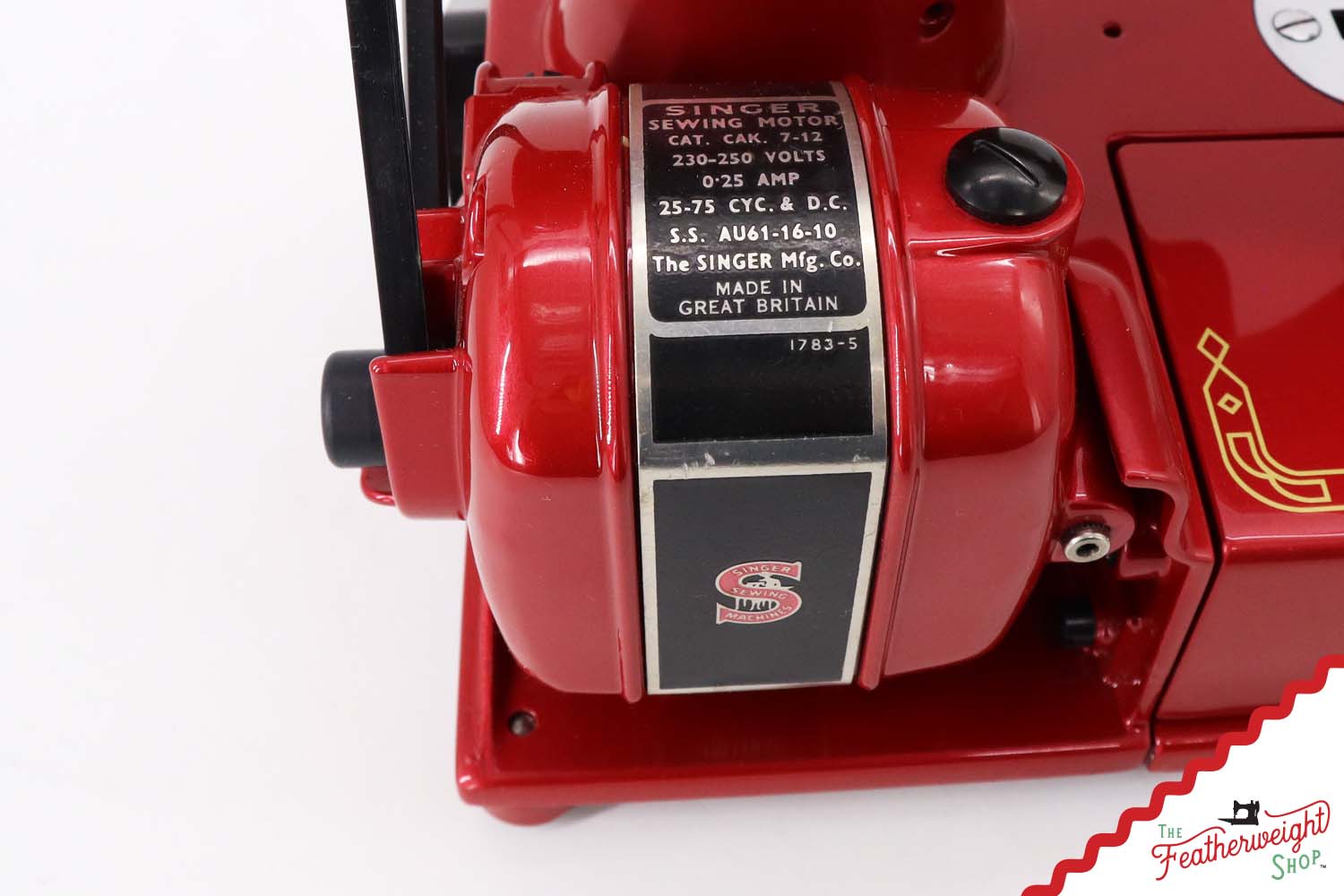 Singer Featherweight 222K - EP1310** - Fully Restored in Candy Apple Red