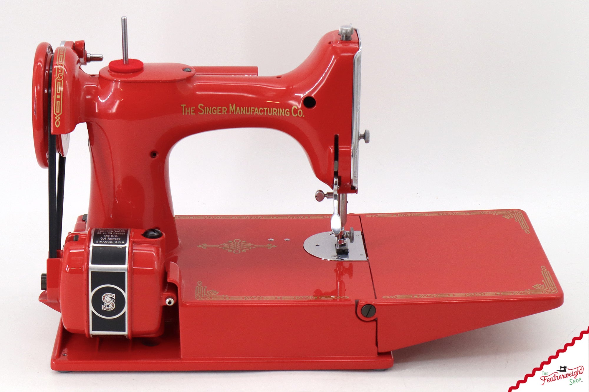 Singer Featherweight 221 AG540*** - Fully Restored in Liberty Red