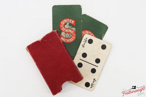 Domino Cards - RARE Singer (Vintage Original)